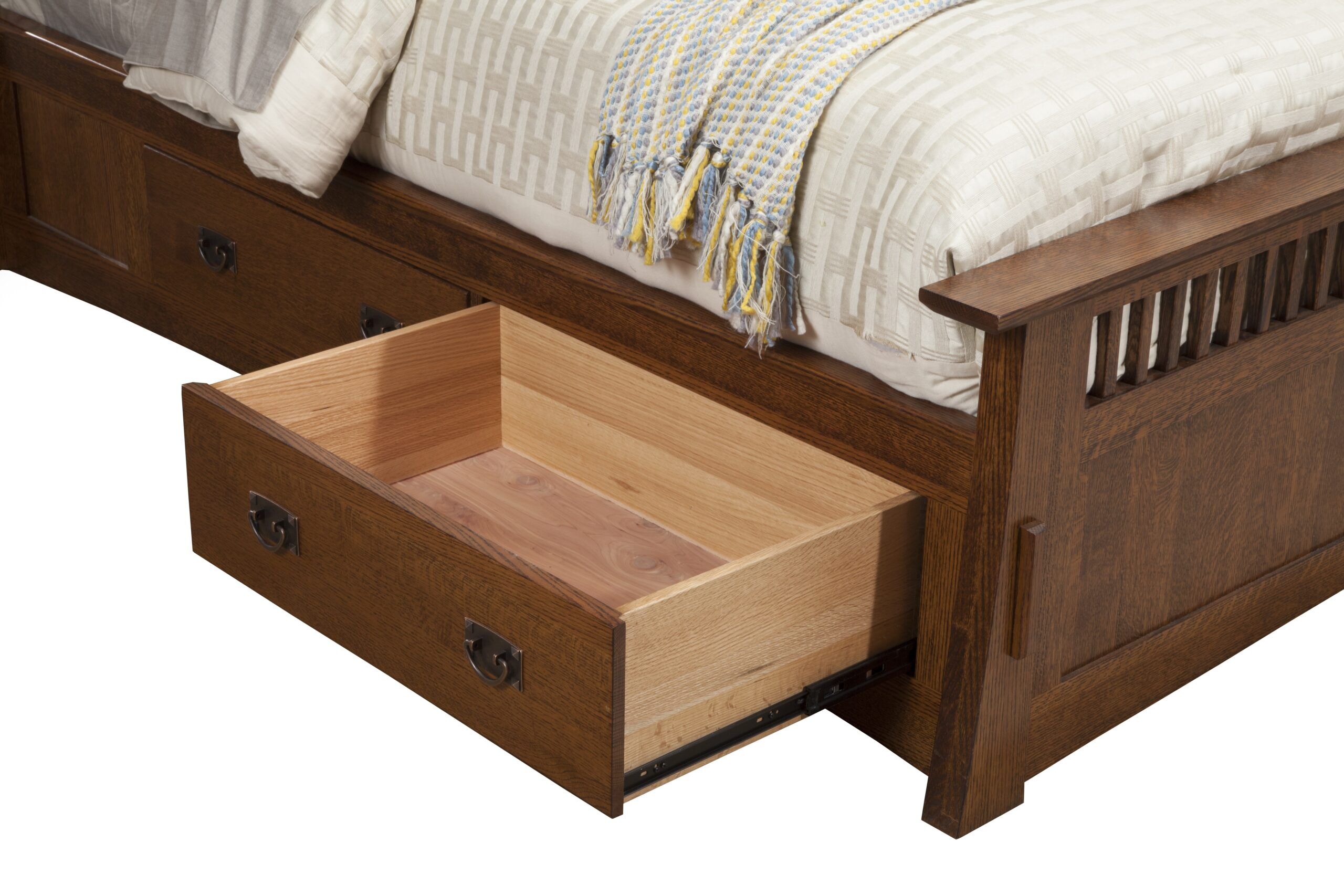 Trend Manor #1700 Arts &Amp; Crafts Bungalow Bed Sugar House Furniture Salt Lake City UT Platform Bed