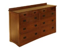 Livingston Collection Dresser | U-0333 and Mirror | U-04