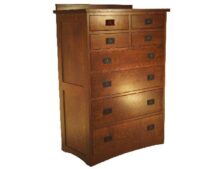 Trend Manor #2508 Cherry Mule Chest with Inlay