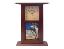 S & S Prairie Tile Clock
