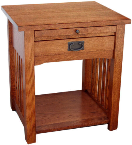 Trend Manor #3101 Mission 1 Drawer Nightstand
