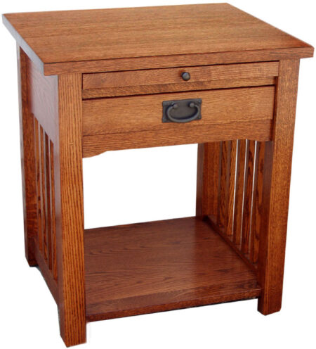 Trend Manor #3101 Mission 1 Drawer Nightstand