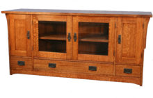 Old Classic Sleigh FVE-058-OCS 6pc Wall Unit