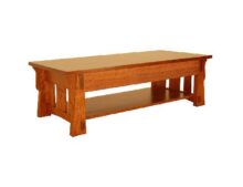 Trend Manor #1006 2 Drawer Mission Sofa Table