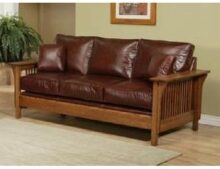 Trend Manor #900L Leather Sofa