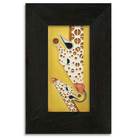 4x8 Giraffe & A Half - Yellow