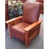 Trend Manor #918L Mission Leather Morris Recliner