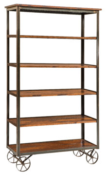 FVB-012-HH-6ft Hoosier Heritage Double Bookcase