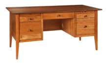Trend Manor #2530 Cherry Laptop Desk with Inlay
