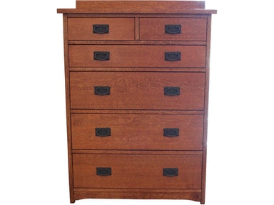 Trend Manor #3198 Mission Spacesaver Chest (6 Drawers)