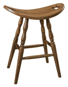 FN Saddle Stationary Bar Stool