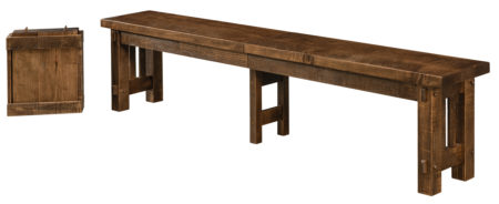 West Point Woodworking EL PASO BENCH