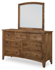 Carlston Collection Dresser | R-033 and Mirror | R-04