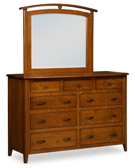 Cascade Collection Dresser | F-033 and Mirror | F-04
