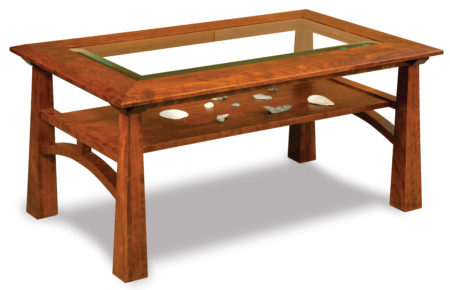 Artesa Occasionals FVCT-A-GT glass top coffee table
