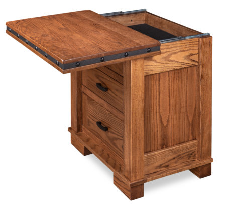 Sunrise Cabinets Nightstand Options Sliding Top