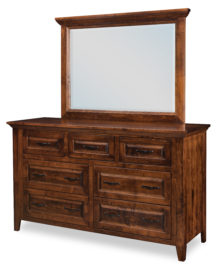 Rvilla Collection Dresser | P-03 and Mirror | P-041
