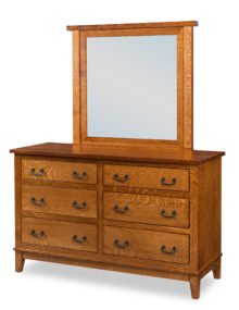 Sierra Mission Collection Dresser | K-03 and Mirror | K-04