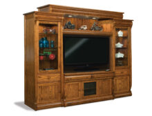 Old Classic Sleigh FVE-058-OCS 6pc Wall Unit