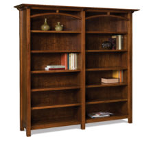FVB-012-A-6ft Artesa Double Bookcase