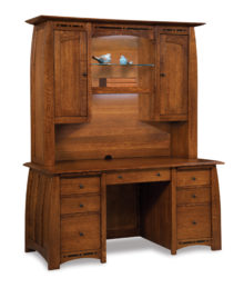 Boulder Creek FVD-2865-HT-BC 2pc hutch & desk base