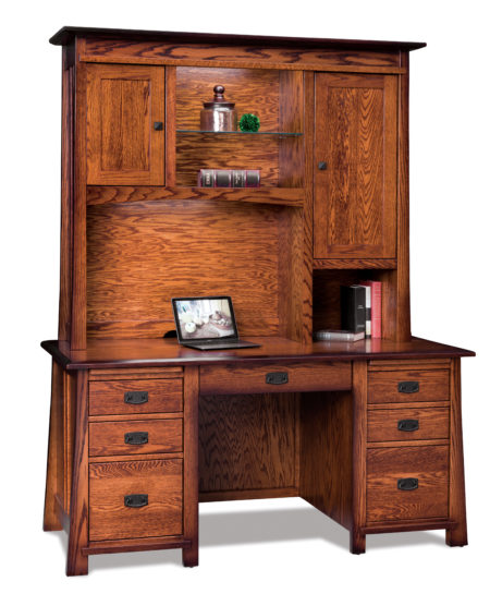 Grant FVD-2865-HT-GR 2pc hutch & desk base