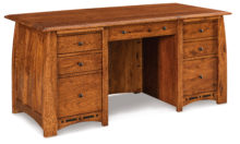 Boulder Creek FVD-3365-BC curved top desk base