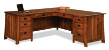 Grant FVD-7878L-GR 2pc Desk Base