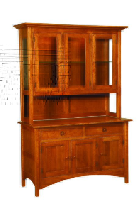 Shaker Hill Hutch - 3 door #LM1003ST