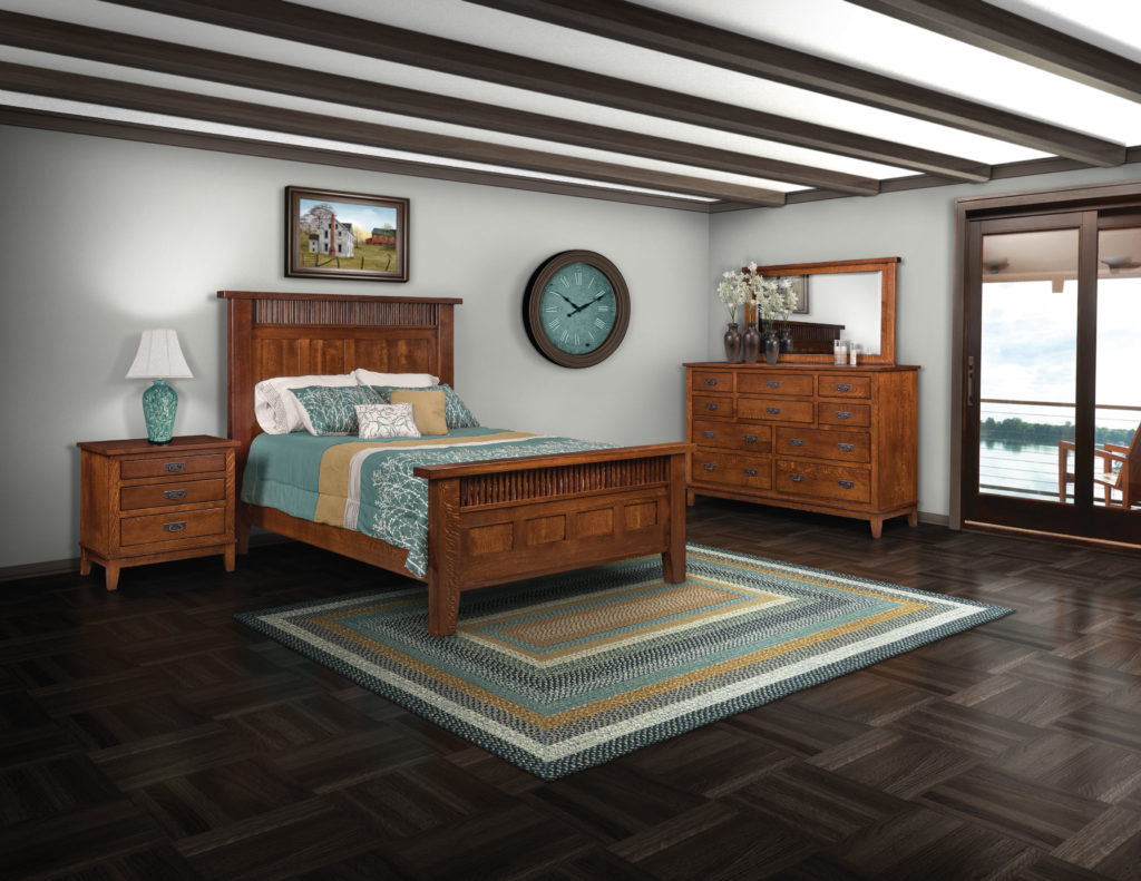 Mission Furniture, create a classy bedroom setup
