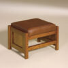 Cubic Panel Chair #141CPC & Cubic Panel Footstool #151CPF