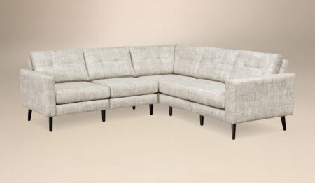 Serene 5-Seat Sectional Flat Arm #13S5SS-FA