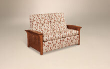 Skyline Slat Loveseat Recliner #601SSLR