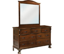 Classical Beveled Dresser Mirror & Classical Dresser #8034 and #8060