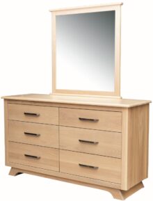 new neptune mirror 6 drawer dresser