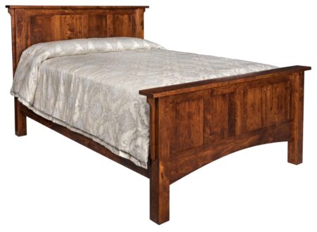 Arts & Crafts Mission Standard Bed (E&S-ACMB)