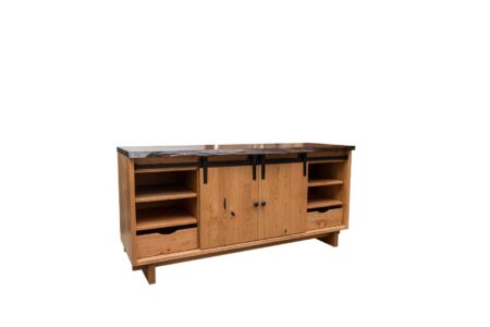 West Canyon 2 Door 2 Drawer Media Center (E&S-WCMC)